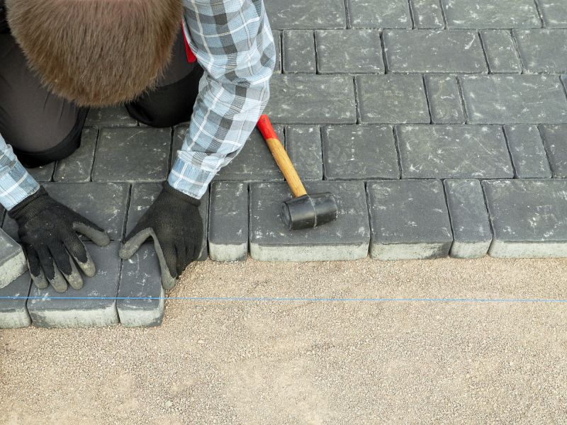 Laying Pavers
